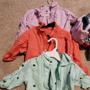 Bundle of Janie & Jack Boy 3T button down